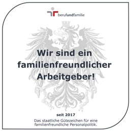 Zertifizierung berufundfamilie seit 2017