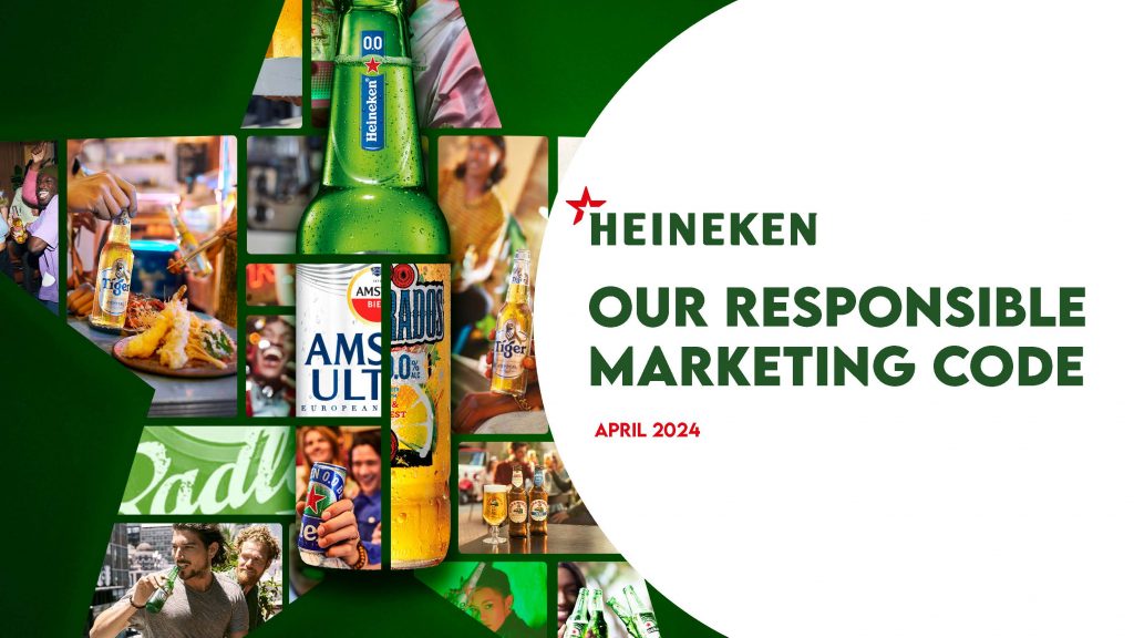 Ein Foto von Heineken für "Our Responsible Markting Code"